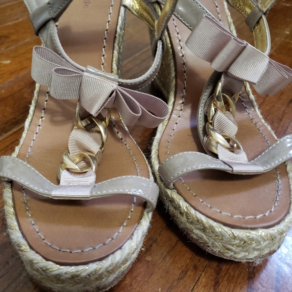 Kate Spade Wedge Sandals - Picture 2 of 5